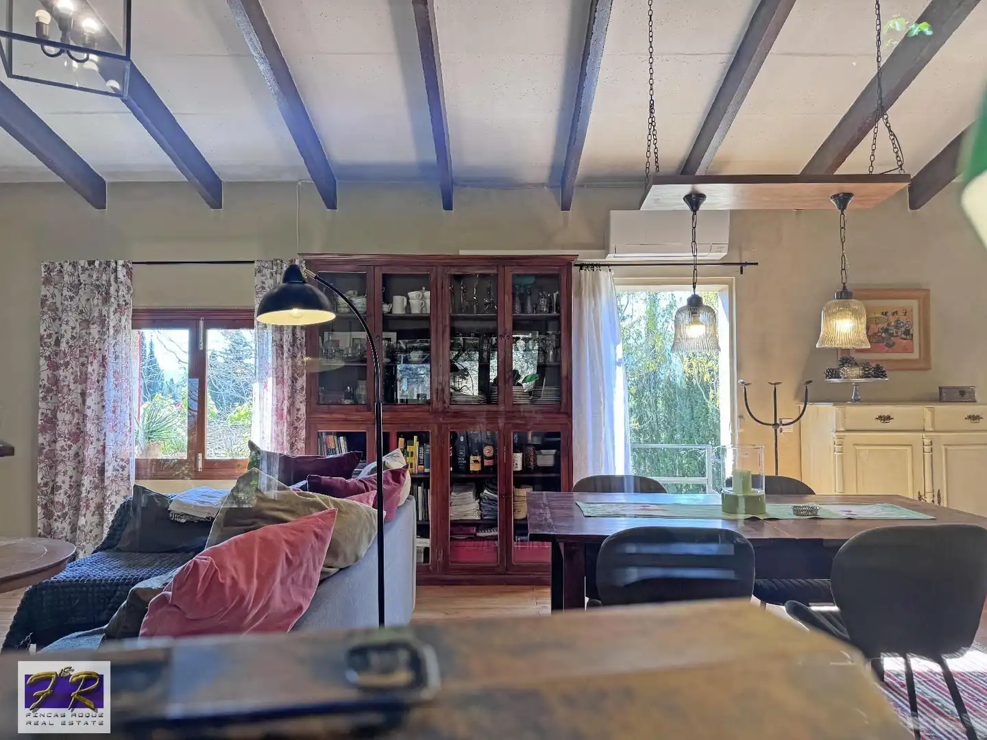Comedor de Finca rústica en venta en Búger con Aire acondicionado, Terraza y Trastero