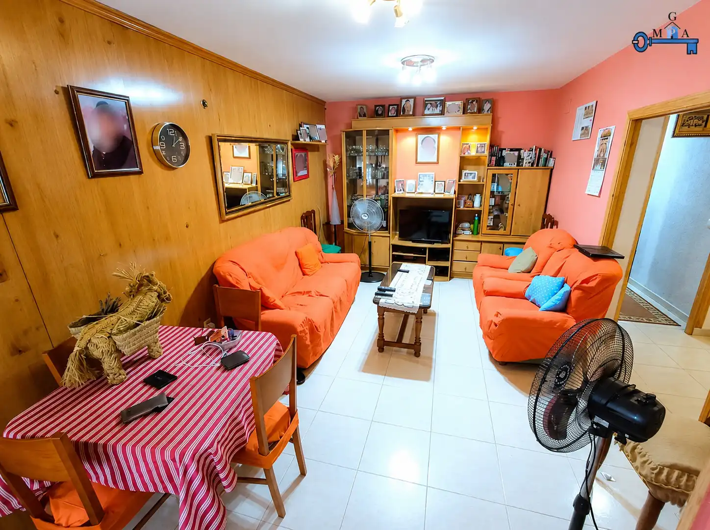Wohnzimmer von Haus oder Chalet zum Verkauf in El Viso de San Juan mit Privatgarten, Terrasse und Abstellraum