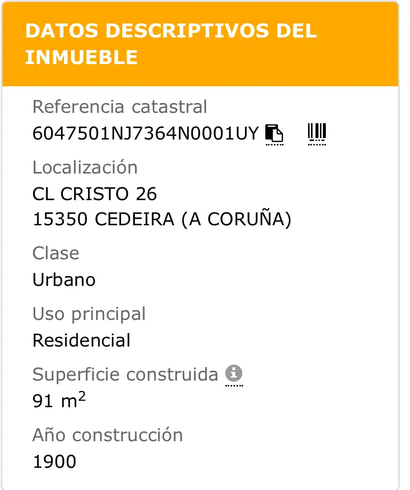Parking de Casa adosada en venta en Cedeira con Terraza