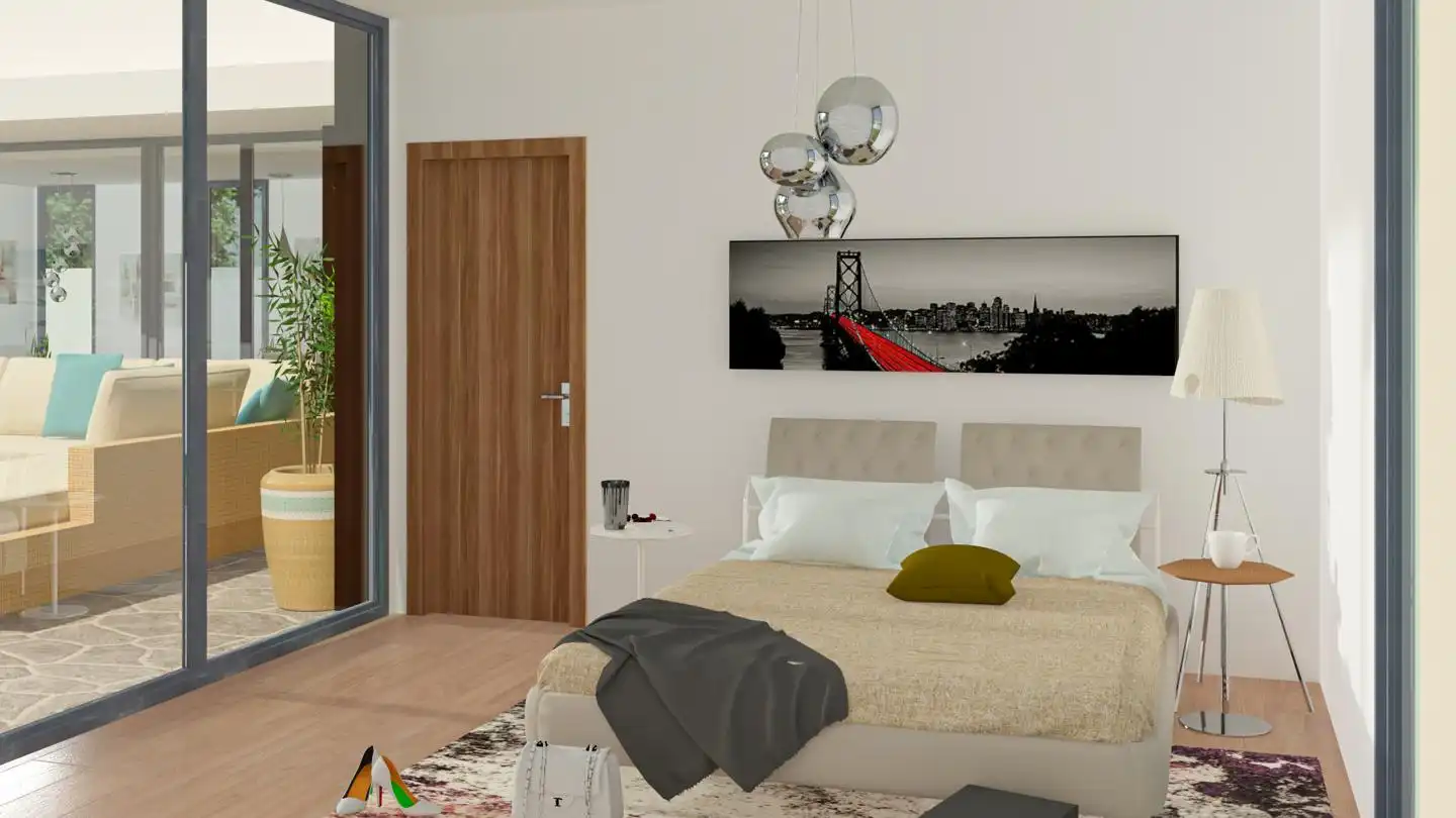 Habitación de Casa o chalet en venta en L'Ametlla de Mar  con Jardín privado y Piscina