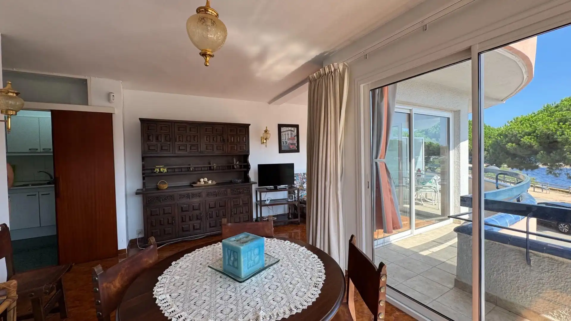 Schlafzimmer von Wohnungen zum Verkauf in Castell d'Aro, Platja d'Aro i s'Agaró mit Klimaanlage, Terrasse und Möbliert