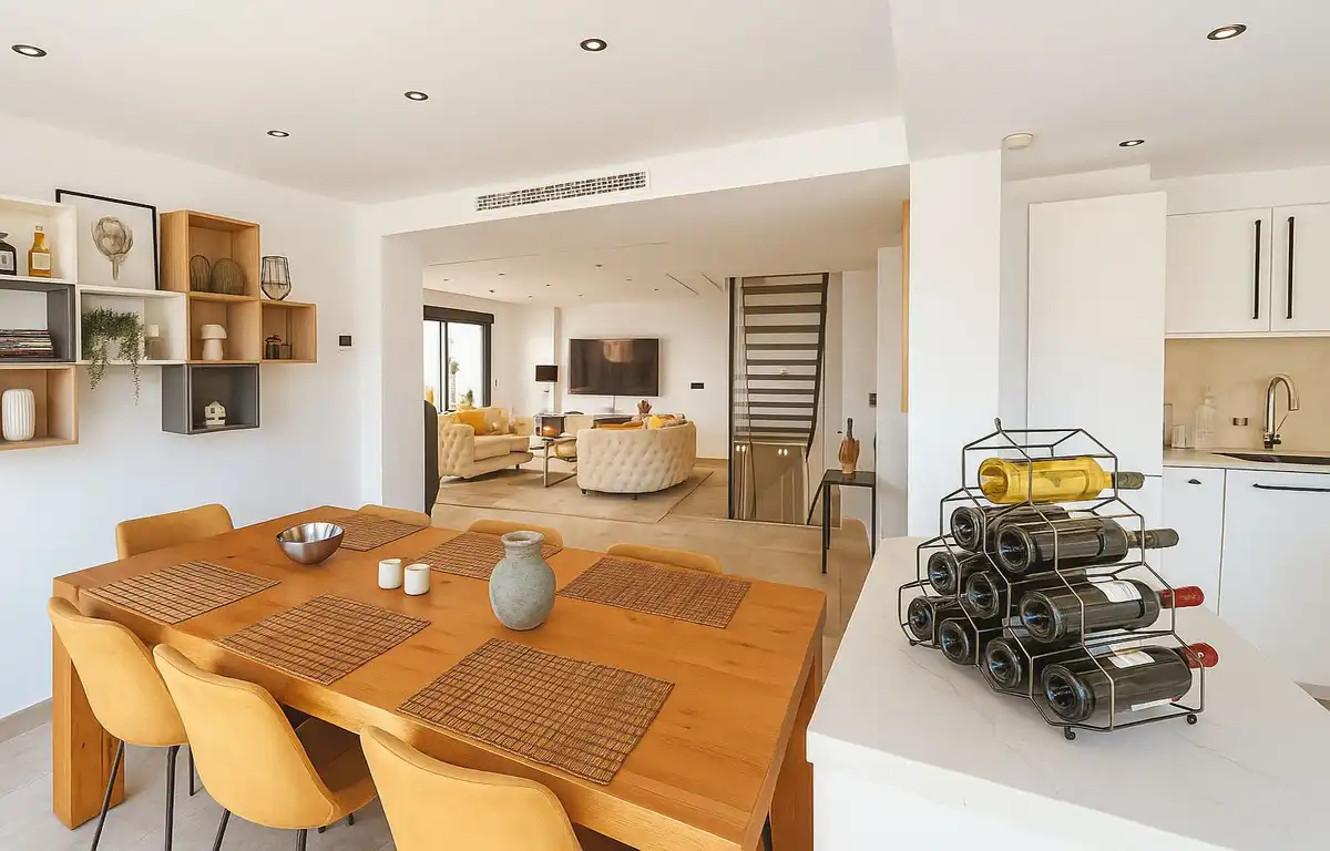 Comedor de Casa o chalet en venta en Fuengirola con Aire acondicionado, Calefacción y Terraza
