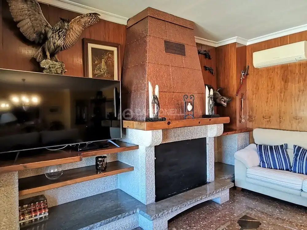 Living room of Houses for sale in Alcoy / Alcoi  with Air Conditioner, Heating and Terrace