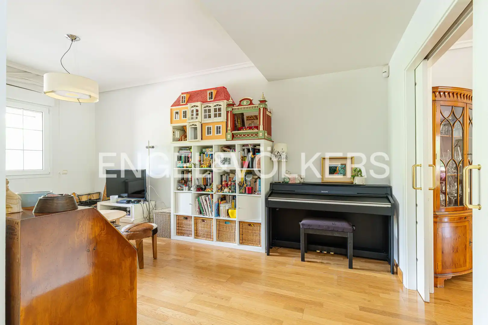 Dining room of Houses for sale in Las Rozas de Madrid  with Heating, Private garden and Parquet flooring