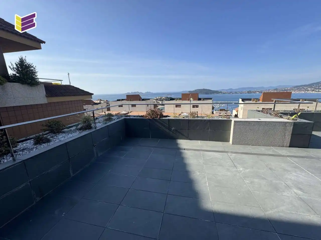Terraza de Dúplex en venta en Baiona con Terraza, Trastero y Balcón