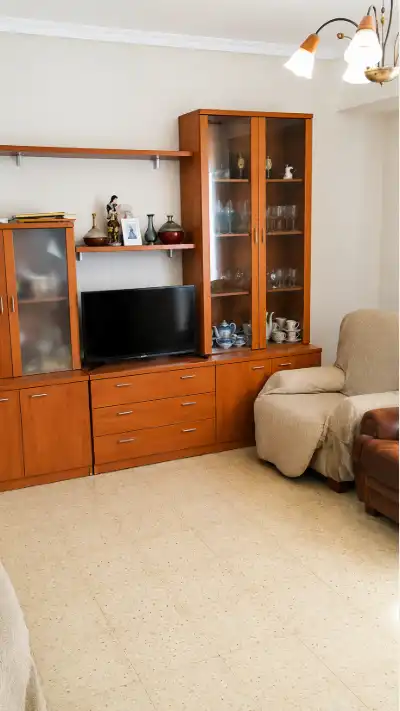Sala de estar de Piso en venta en Sagunto / Sagunt con Balcón