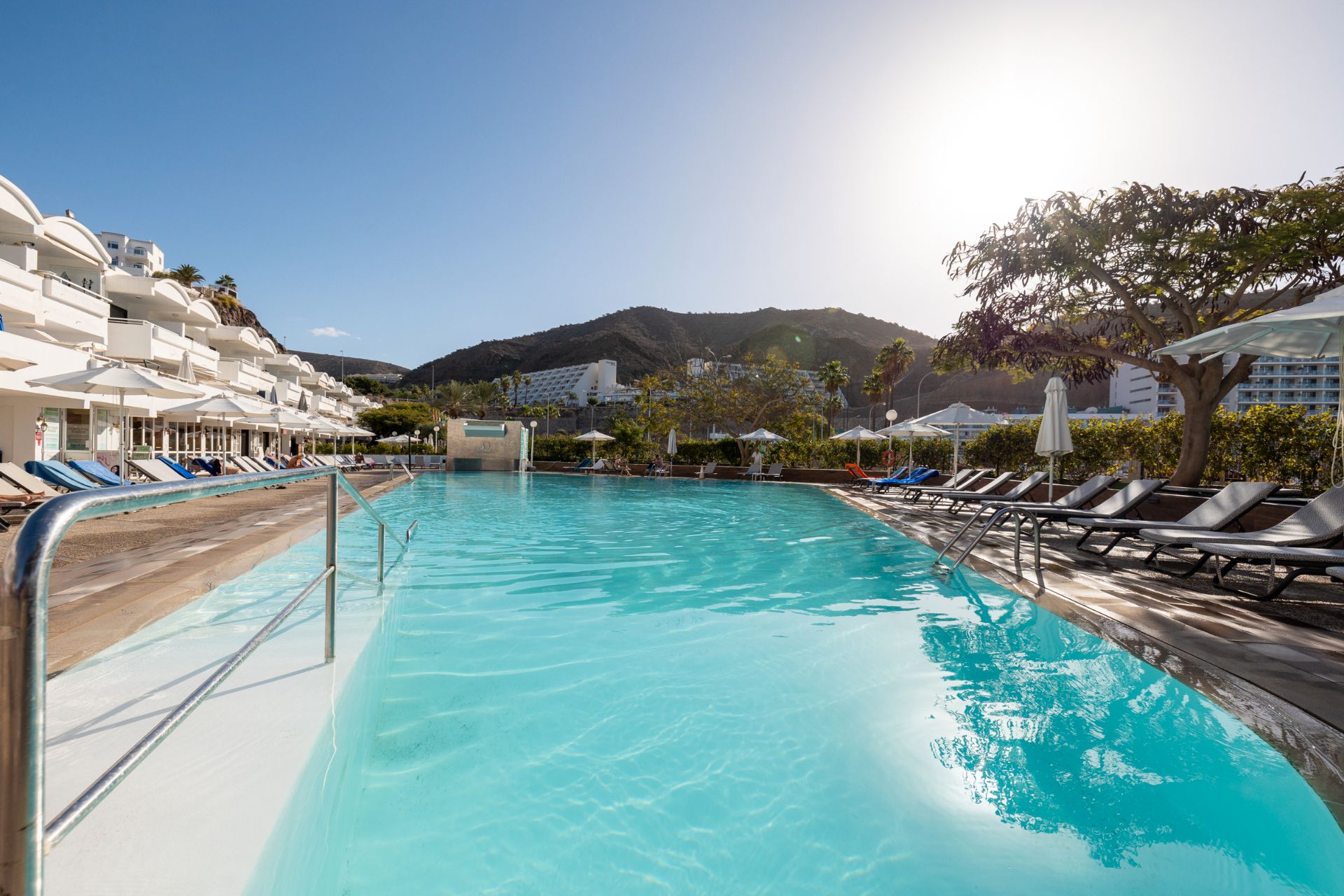 Swimming pool of Flat for sale in Mogán  with Air Conditioner, Terrace and Furnished