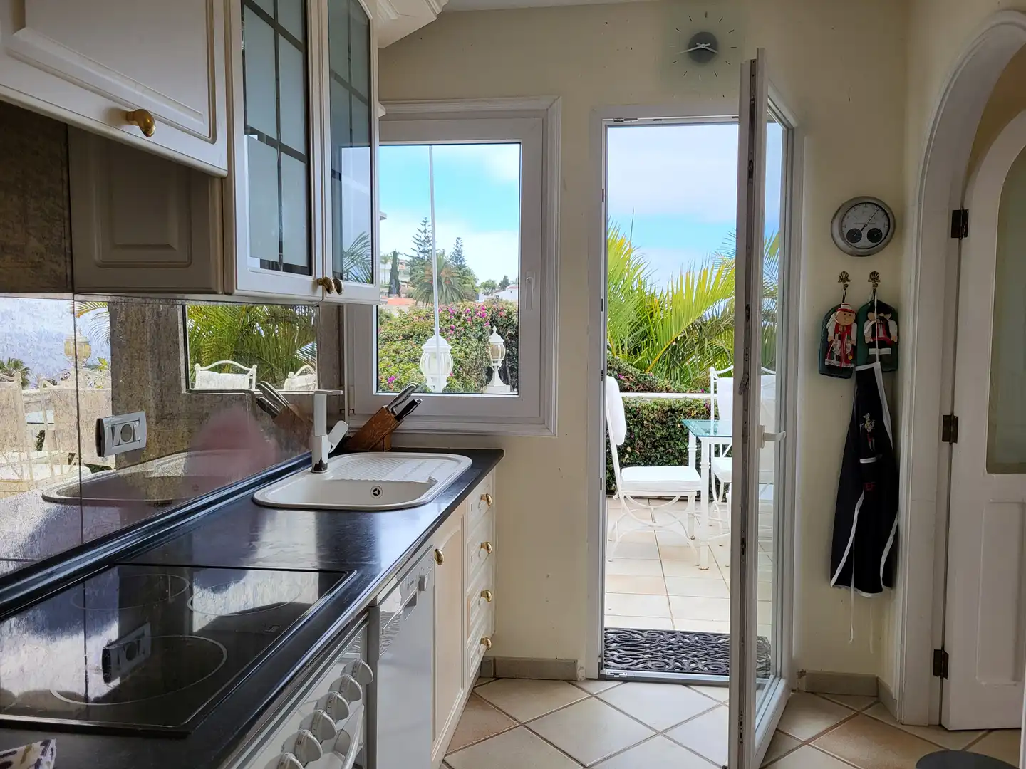Cocina de Casa o chalet en venta en El Sauzal con Terraza, Piscina y Amueblado
