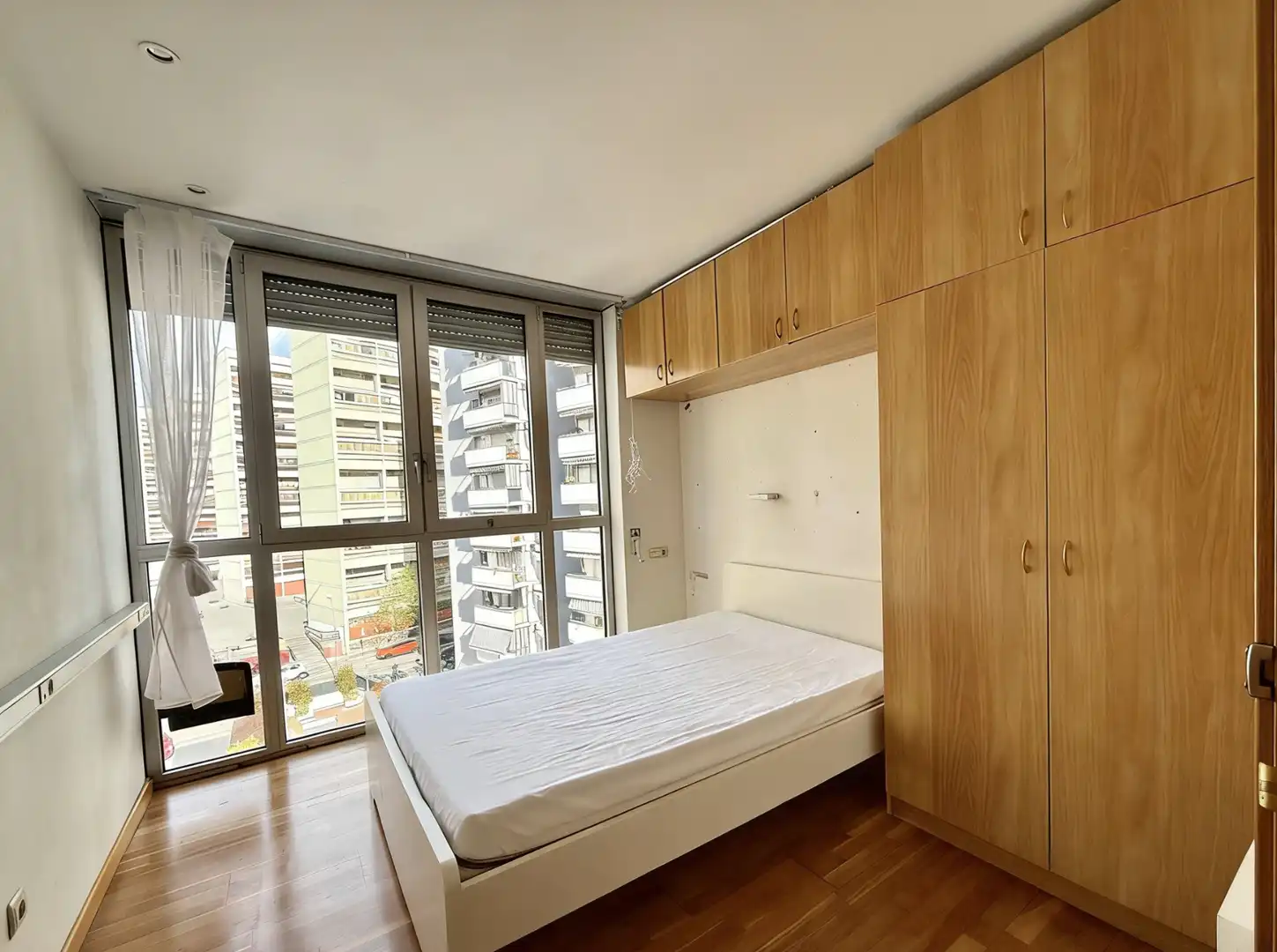 Schlafzimmer von Wohnung zum Verkauf in Barcelona mit Heizung und Parkett