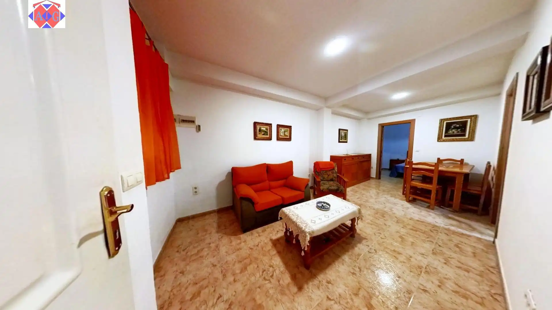 Living room of Flat for sale in Gualchos  with Furnished