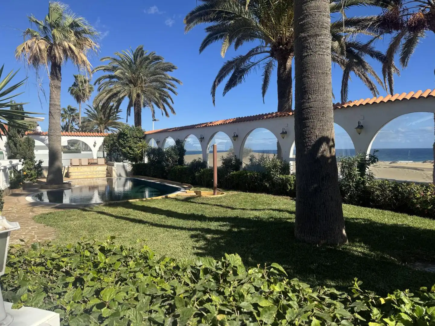 Jardín de Casa o chalet en venta en San Bartolomé de Tirajana con Aire acondicionado, Jardín privado y Terraza