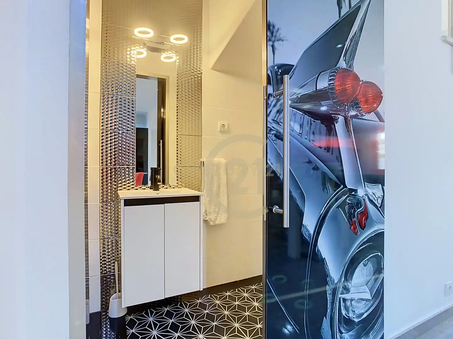 Baño de Apartamento en venta en Álora con Aire acondicionado, Alarma y Piscina comunitaria