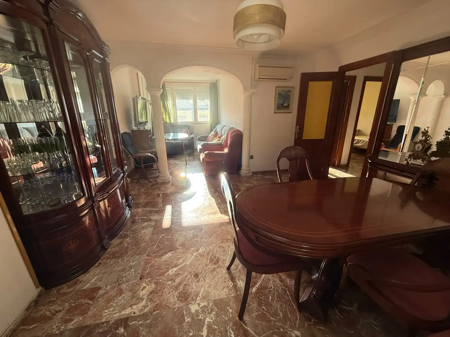 Esszimmer von Wohnung zur Miete in Granada mit Klimaanlage, Heizung und Möbliert