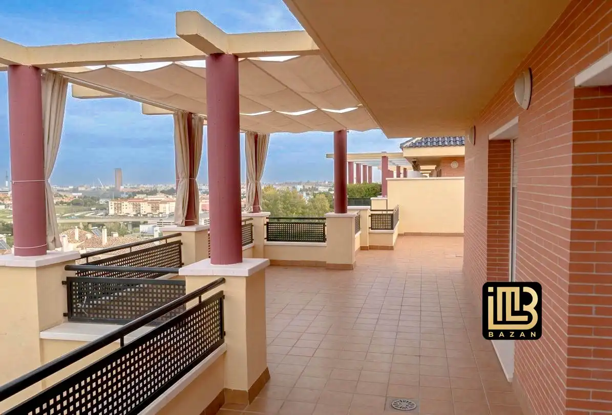 Terrace of Attic for sale in San Juan de Aznalfarache  with Air Conditioner, Heating and Terrace