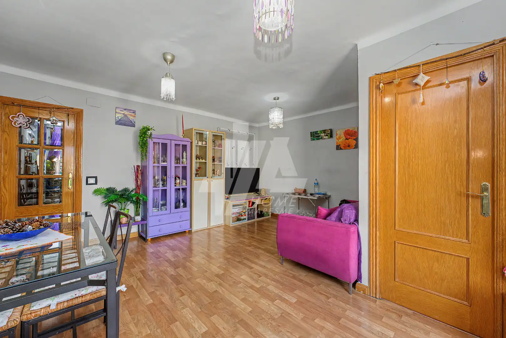 Sala d'estar de Pis en venda en Badalona amb Aire condicionat, Calefacció i Terrassa