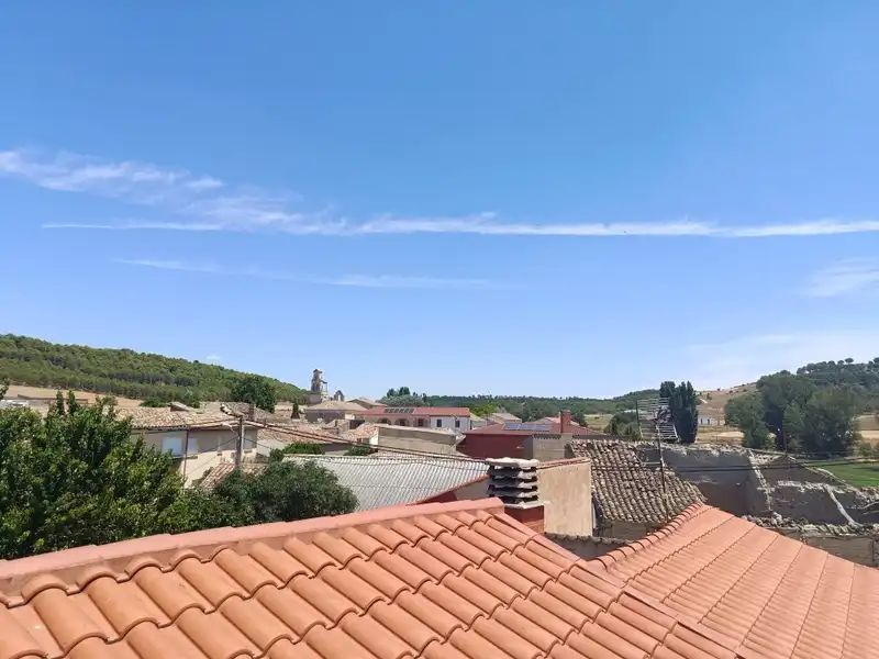 Vista exterior de Casa o xalet en venda en San Cebrián de Mazote amb Terrassa