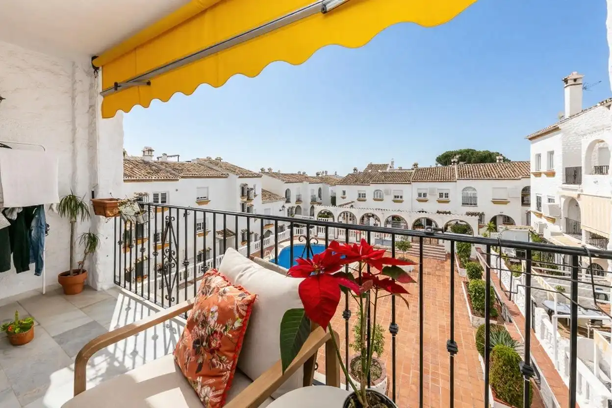 Terraza de Ático en venta en Benalmádena con Aire acondicionado, Jardín privado y Terraza