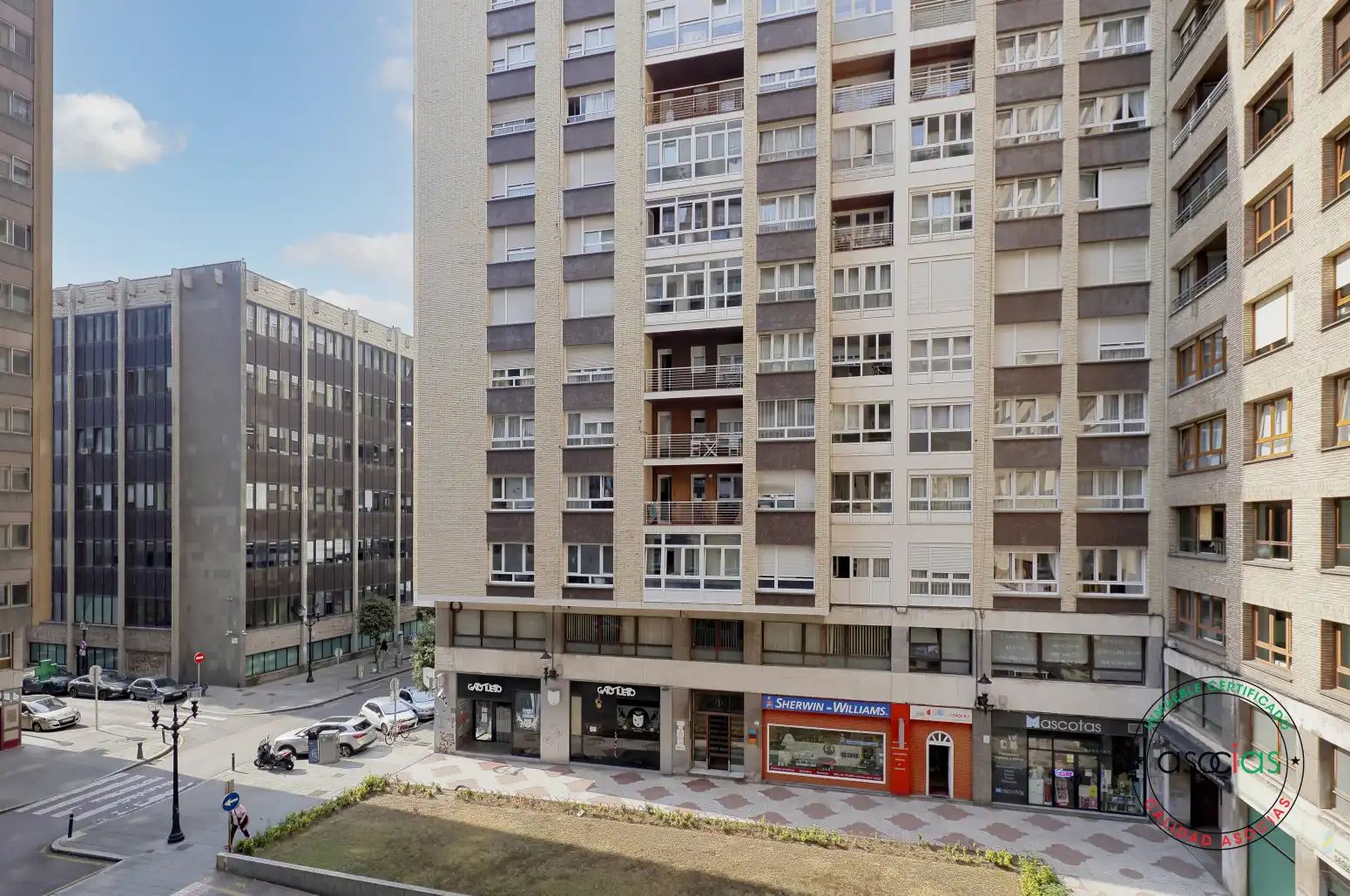 Exterior view of Flat for sale in Gijón   with Heating