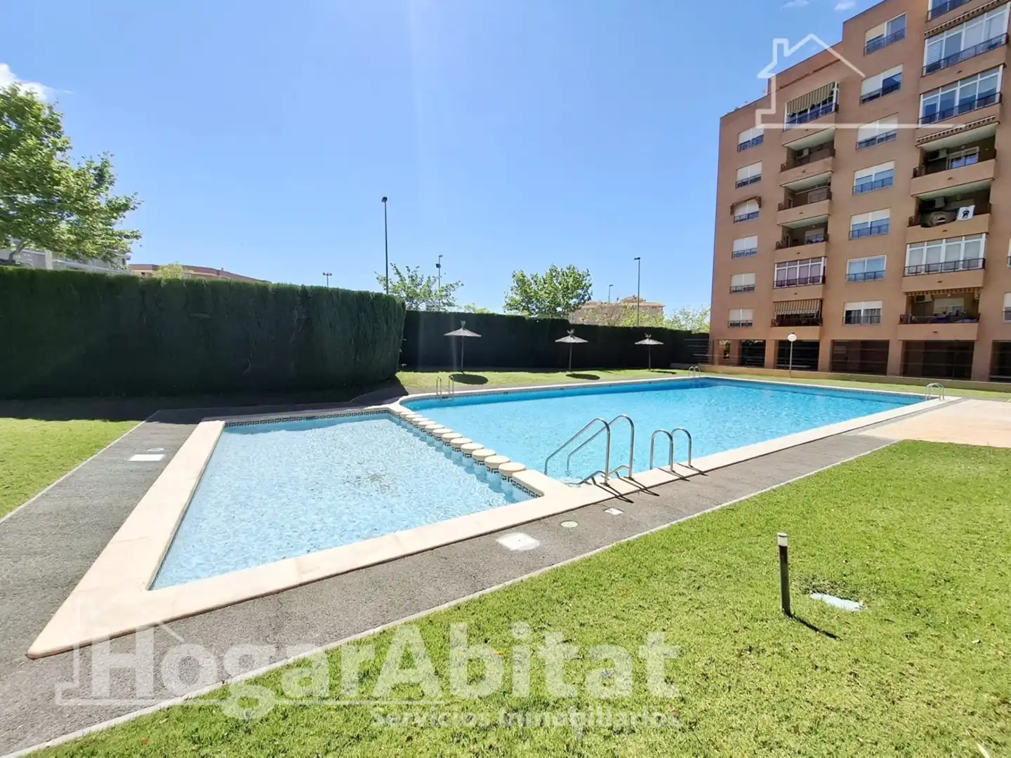 Swimming pool of Flat for sale in San Vicente del Raspeig / Sant Vicent del Raspeig  with Air Conditioner, Private garden and Terrace