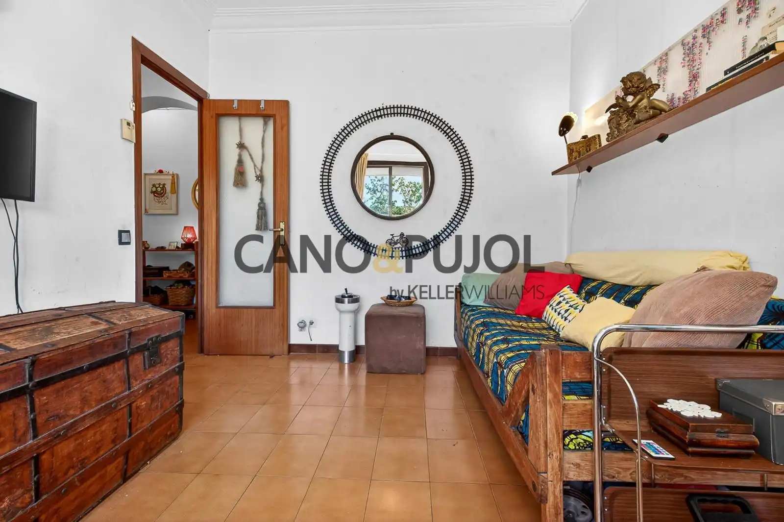 Sala de estar de Piso en venta en Barcelona con Calefacción
