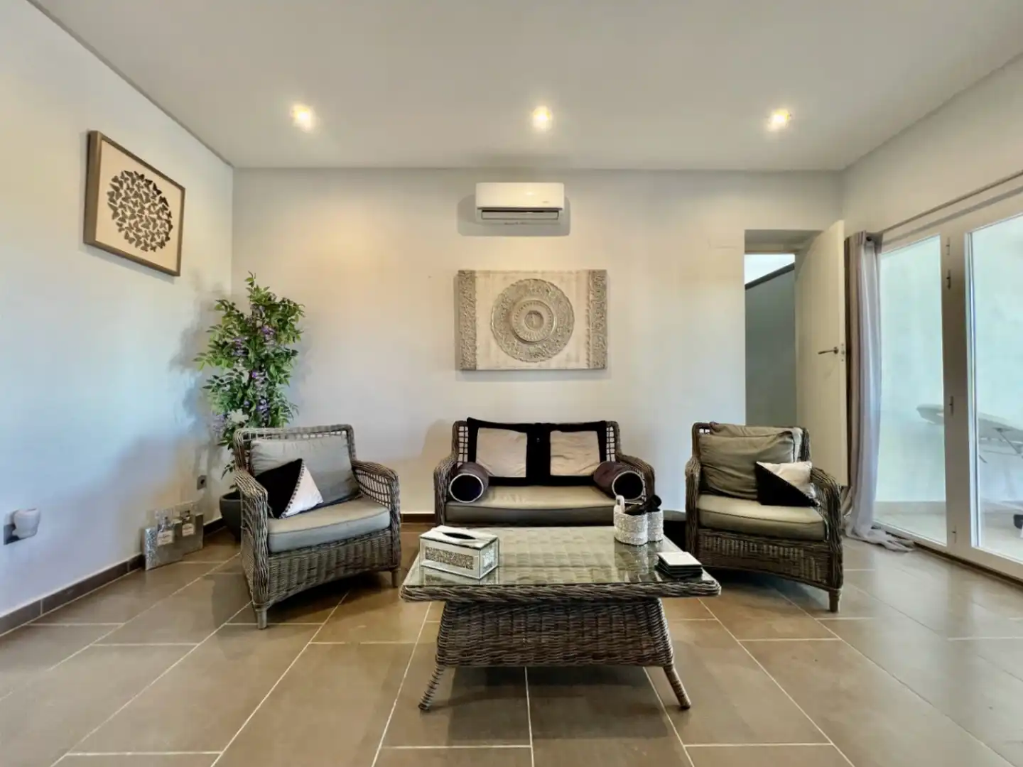 Living room of Houses for sale in Jávea / Xàbia  with Air Conditioner, Heating and Terrace
