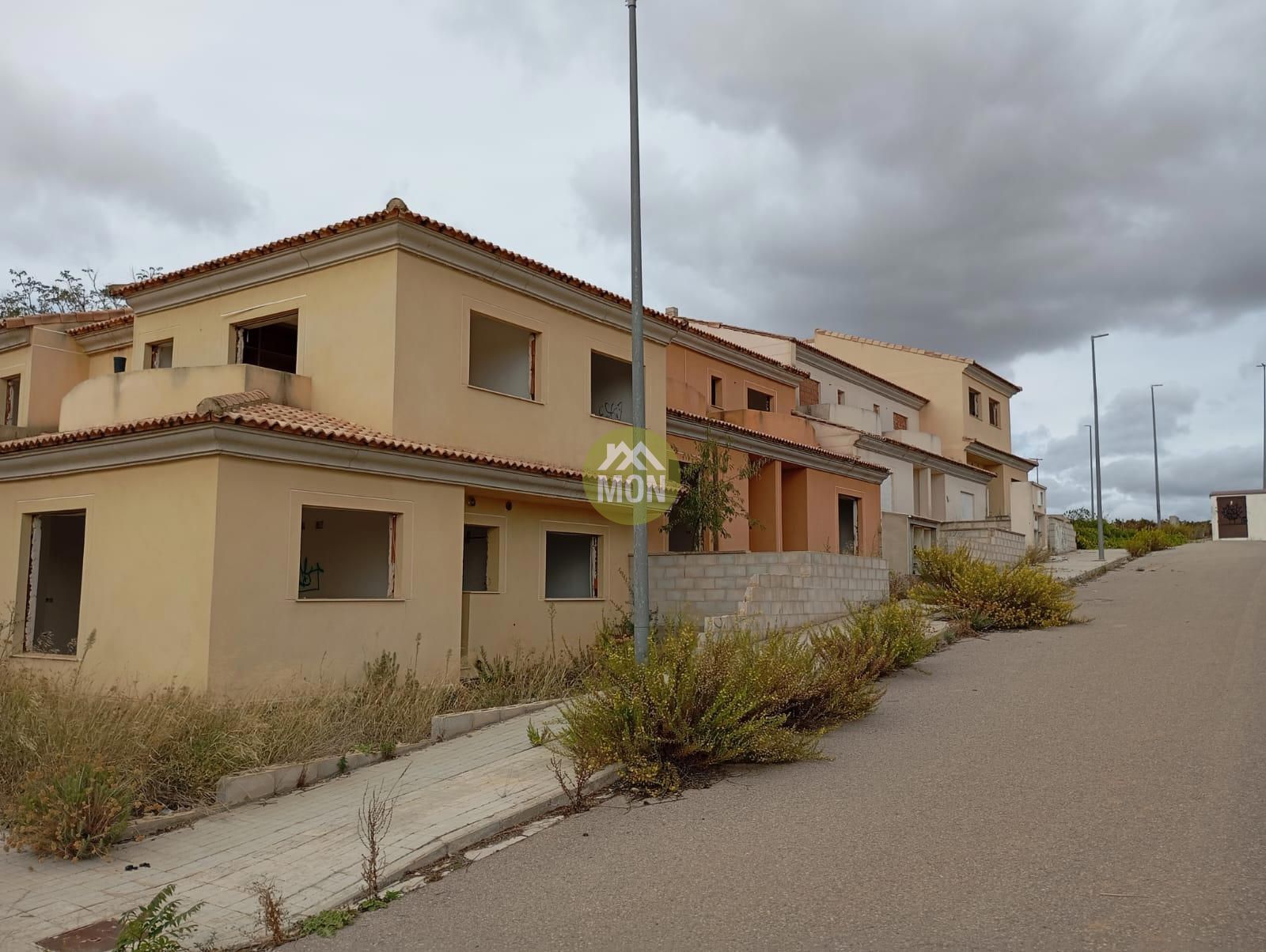 Exterior view of Single-family semi-detached for sale in Caudete de las Fuentes