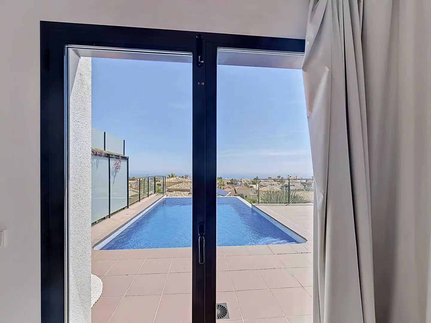 Piscina de Casa o chalet en venta en Benitachell / El Poble Nou de Benitatxell con Aire acondicionado, Calefacción y Jardín privado