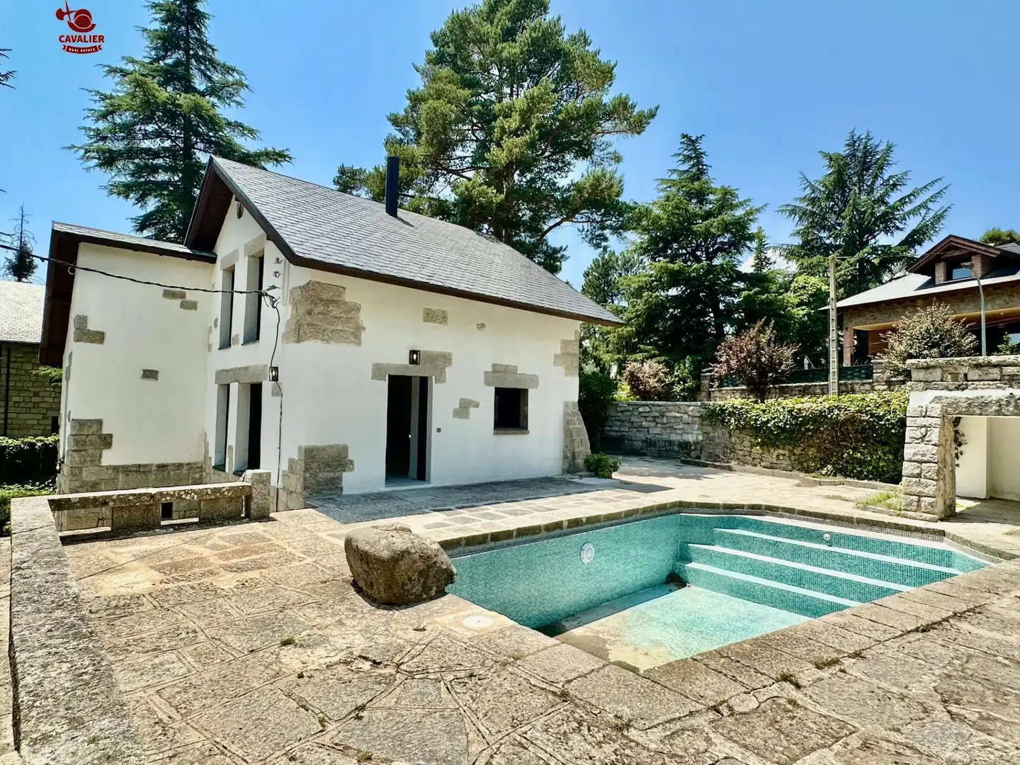 Piscina de Casa o chalet en venta en Los Molinos con Aire acondicionado, Calefacción y Jardín privado