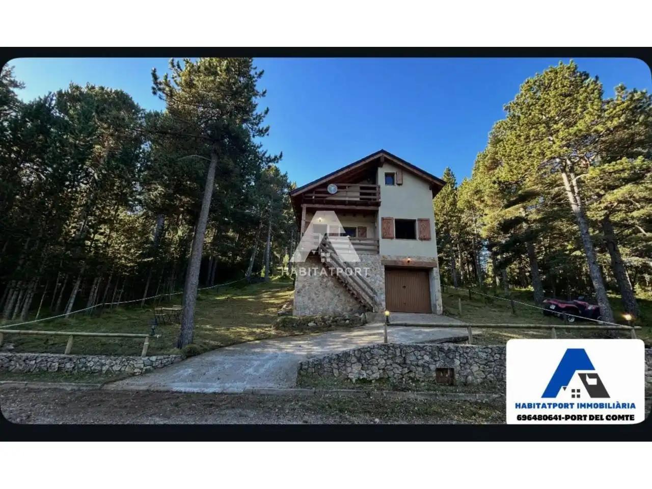 Vista exterior de Casa o xalet en venda en La Coma i la Pedra amb Jardí privat