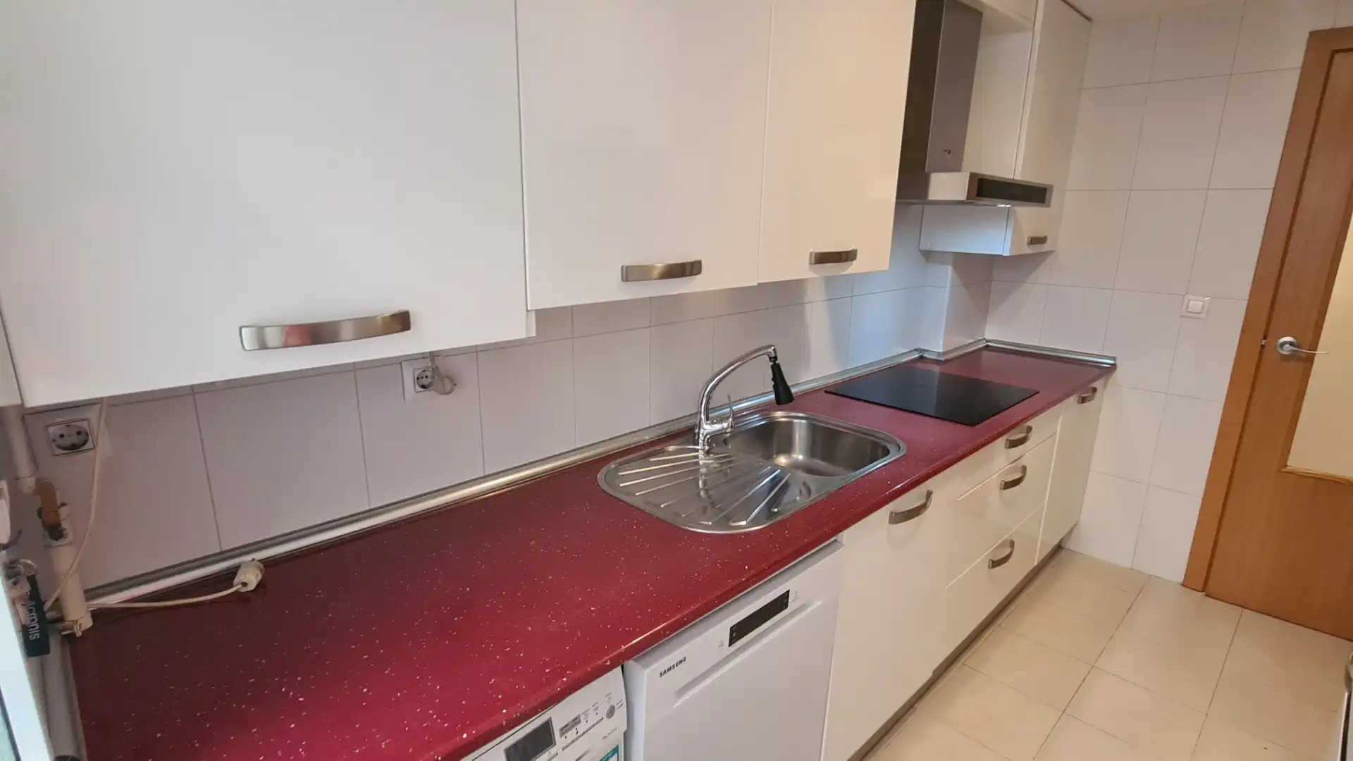 Cocina de Casa adosada de alquiler en Ensanche