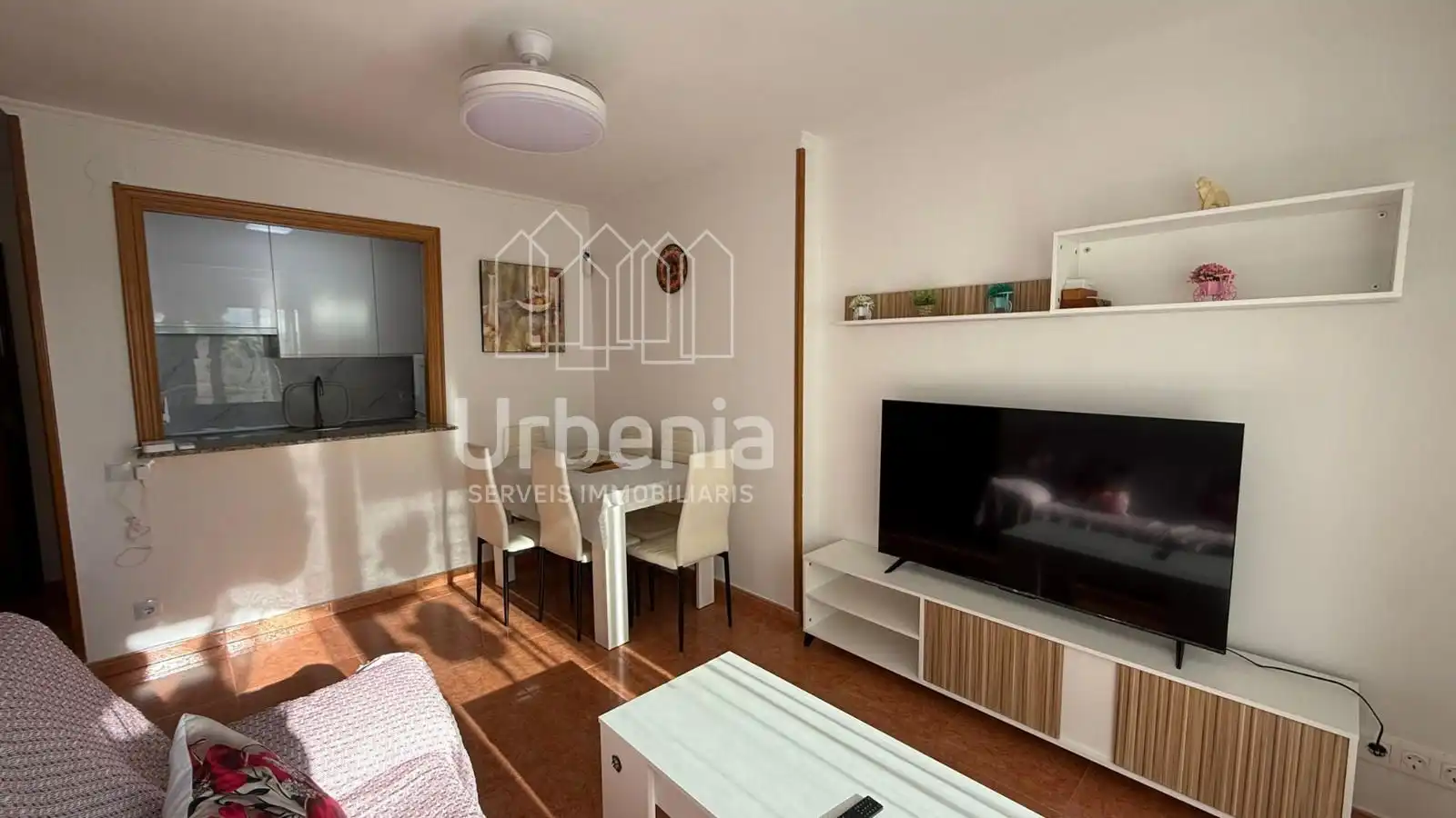Sala de estar de Piso en venta en Malgrat de Mar con Aire acondicionado, Calefacción y Terraza