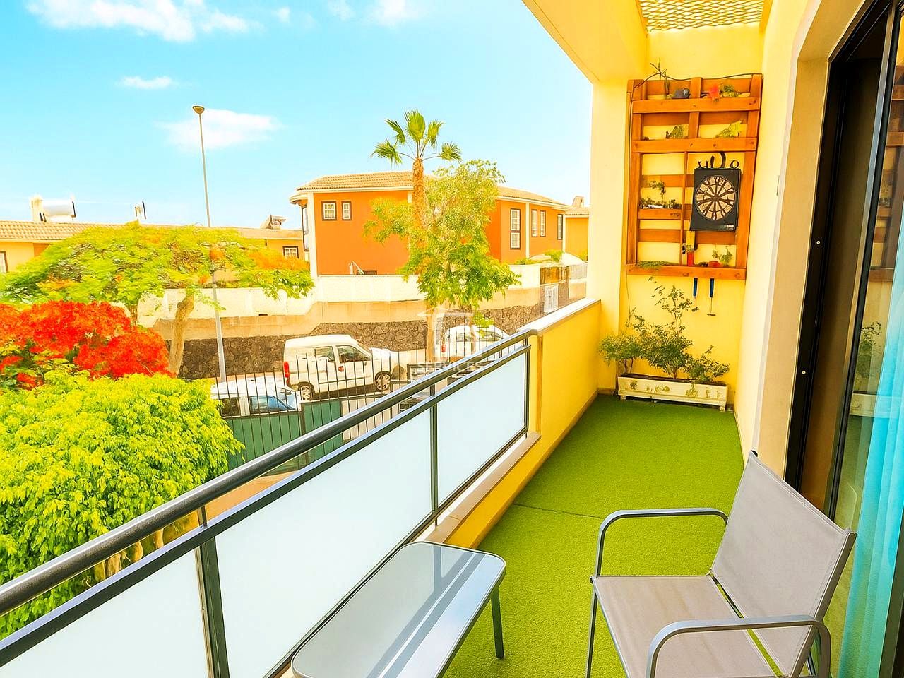 Terrace of Duplex for sale in Adeje  with Parquet flooring, Terrace and Storage room