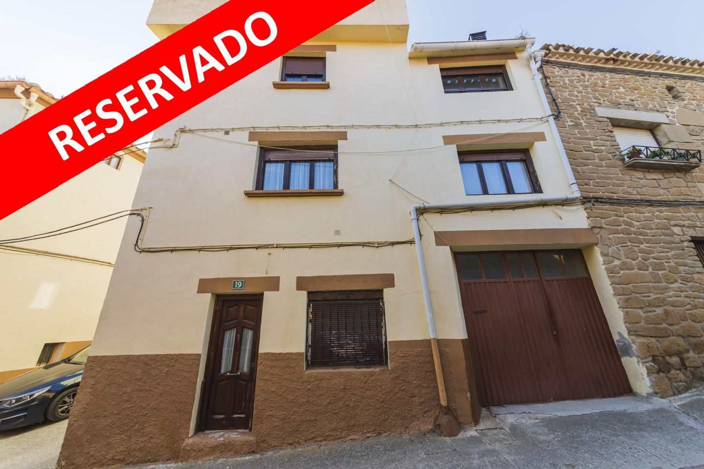 Vista exterior de Casa o chalet en venta en Arróniz con Calefacción y Terraza