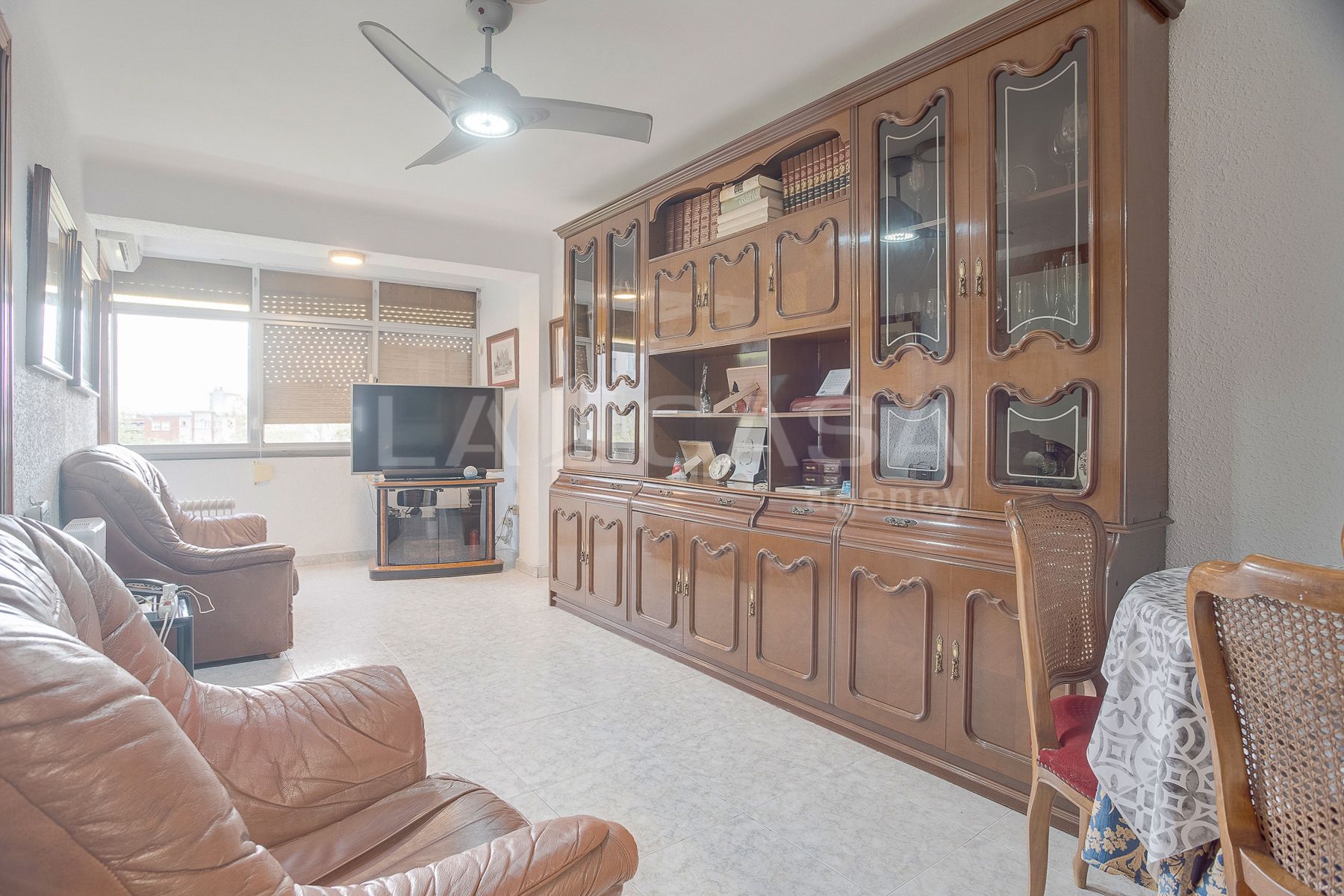 Sala d'estar de Pis en venda en  Barcelona Capital amb Balcó