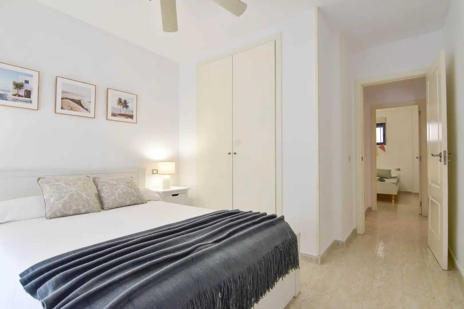 Habitación de Piso de alquiler en Puçol con Aire acondicionado, Jardín privado y Terraza