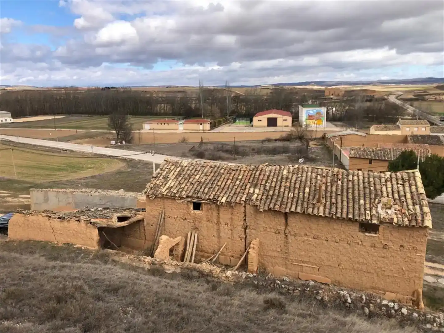 Vista exterior de Casa o chalet en venta en Monteagudo de las Vicarías