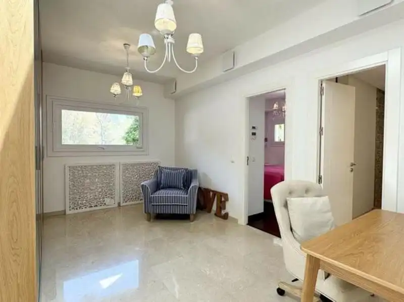 Living room of Houses for rent in Marbella  with Air Conditioner, Heating and Private garden