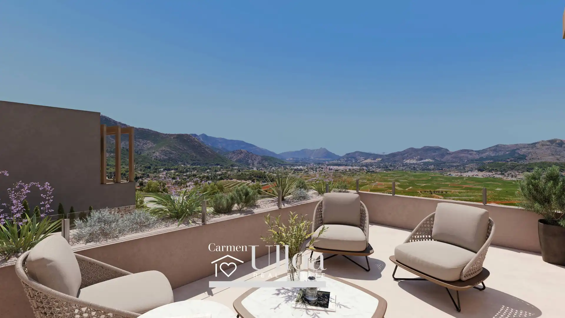 Terrassa de Casa o xalet en venda en Llíber amb Aire condicionat, Jardí privat i Terrassa