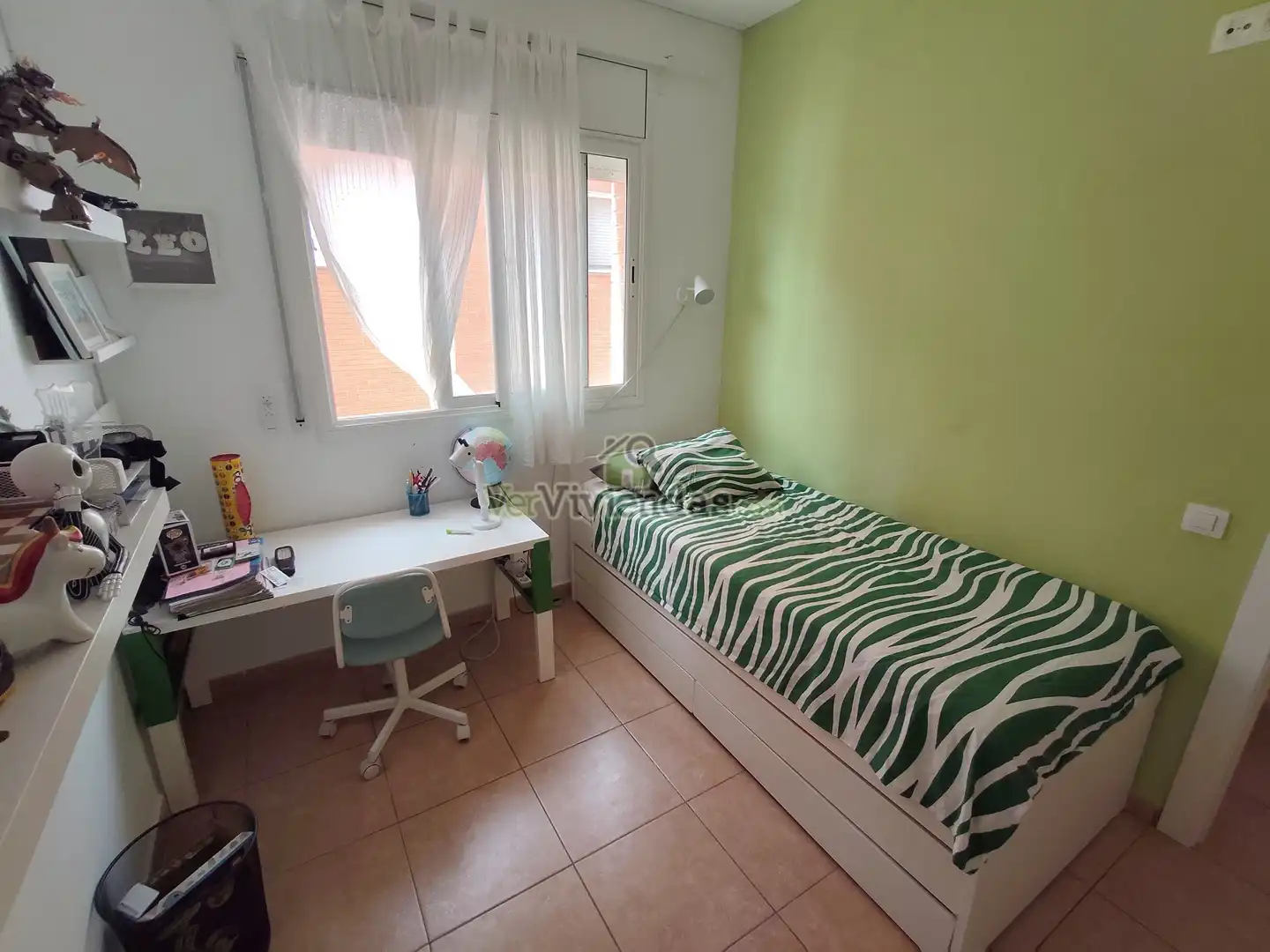 Dormitori de Casa adosada en venda en Castellar del Vallès amb Calefacció, Jardí privat i Terrassa