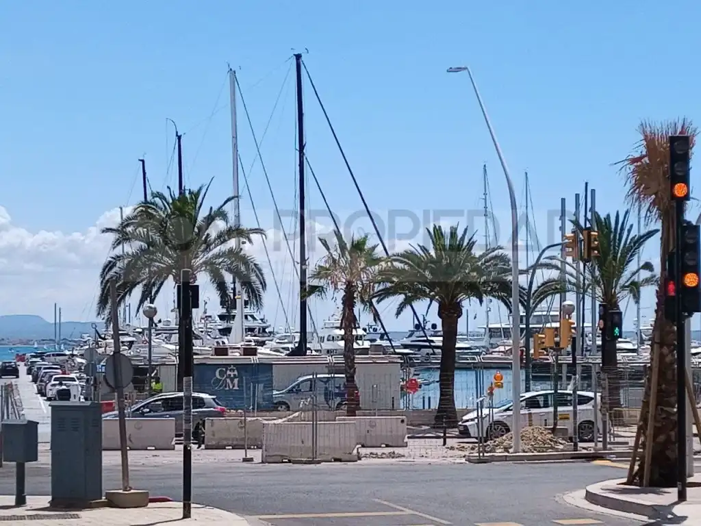 Vista exterior de Pis de lloguer en  Palma de Mallorca amb Aire condicionat, Terrassa i Rentadora