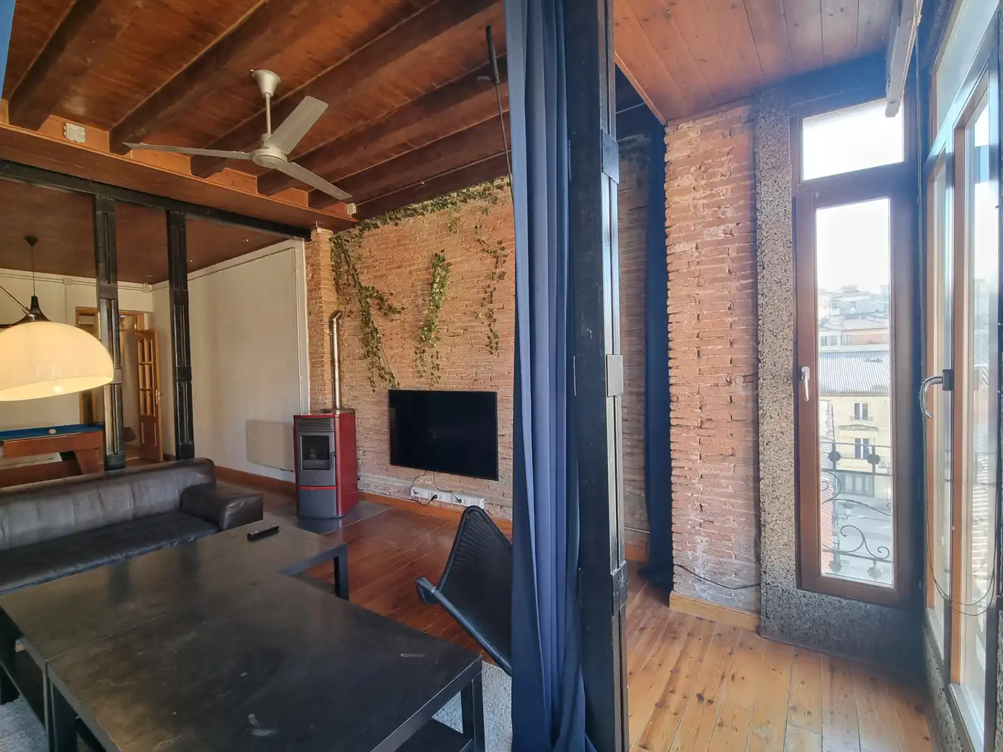 Sala de estar de Apartamento en venta en Soria Capital  con Calefacción, Amueblado y Balcón