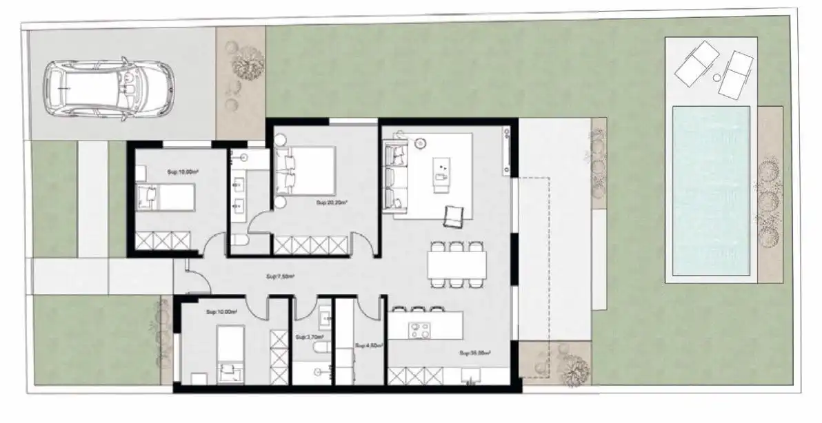 Villa mit Pool zum Verkauf in Urbanizacion de la Quinta, imagen 22