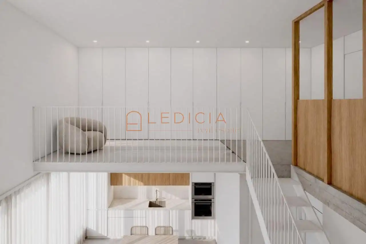 Sala de estar de Piso en venta en Cangas  con Calefacción y Amueblado