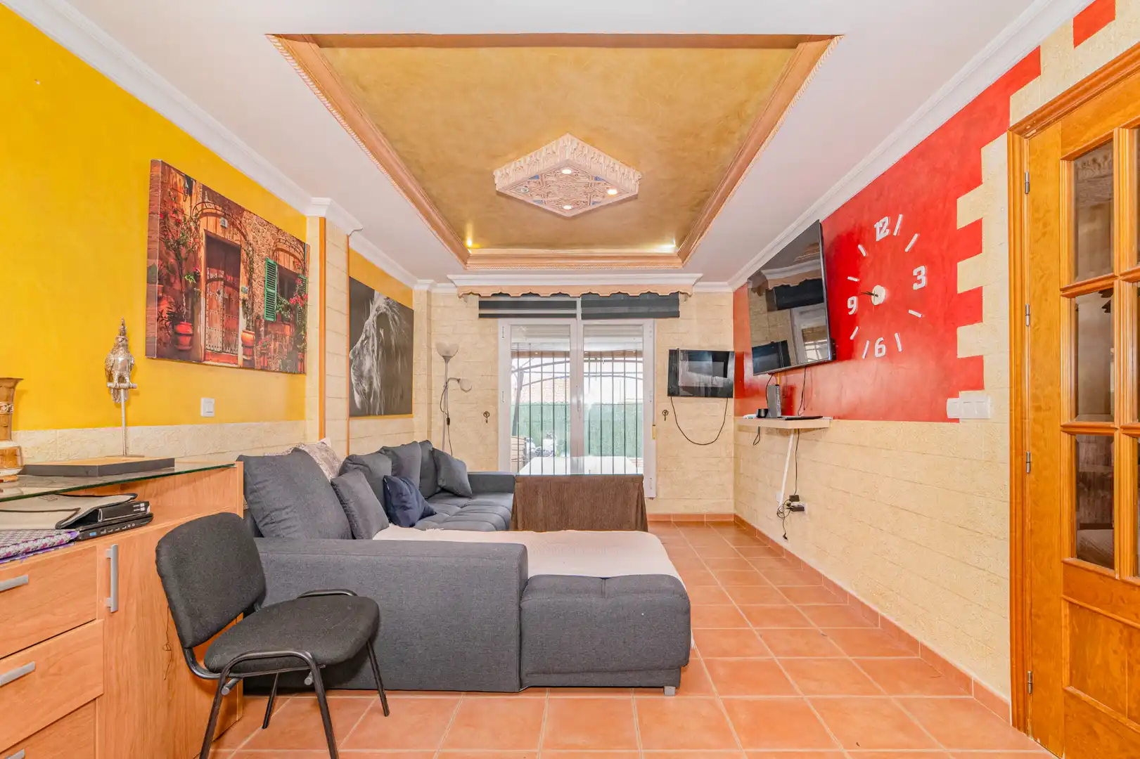 Sala de estar de Casa o chalet en venta en Alfacar con Balcón