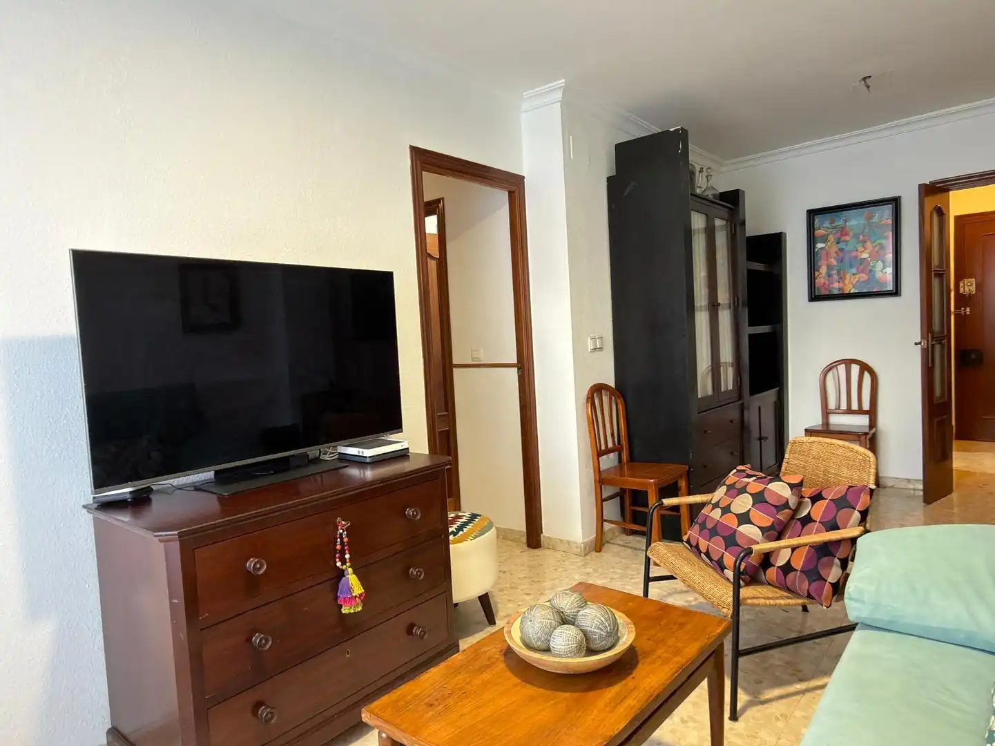 Living room of Flat for sale in Sevilla