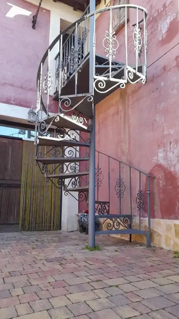 Terraza de Finca rústica en venta en Cuenca con Aire acondicionado, Jardín privado y Parquet