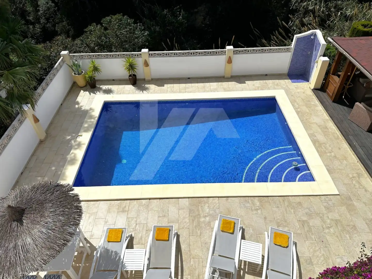 Piscina de Casa o xalet en venda en Benissa amb Aire condicionat, Calefacció i Jardí privat