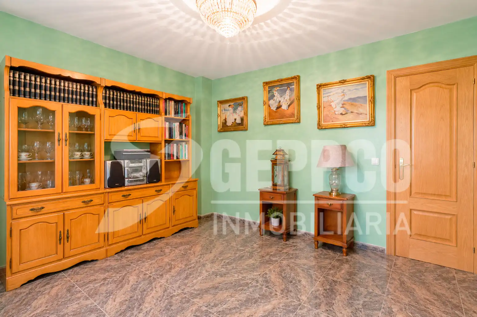 Living room of Houses for sale in Robledillo de Mohernando  with Private garden and Terrace