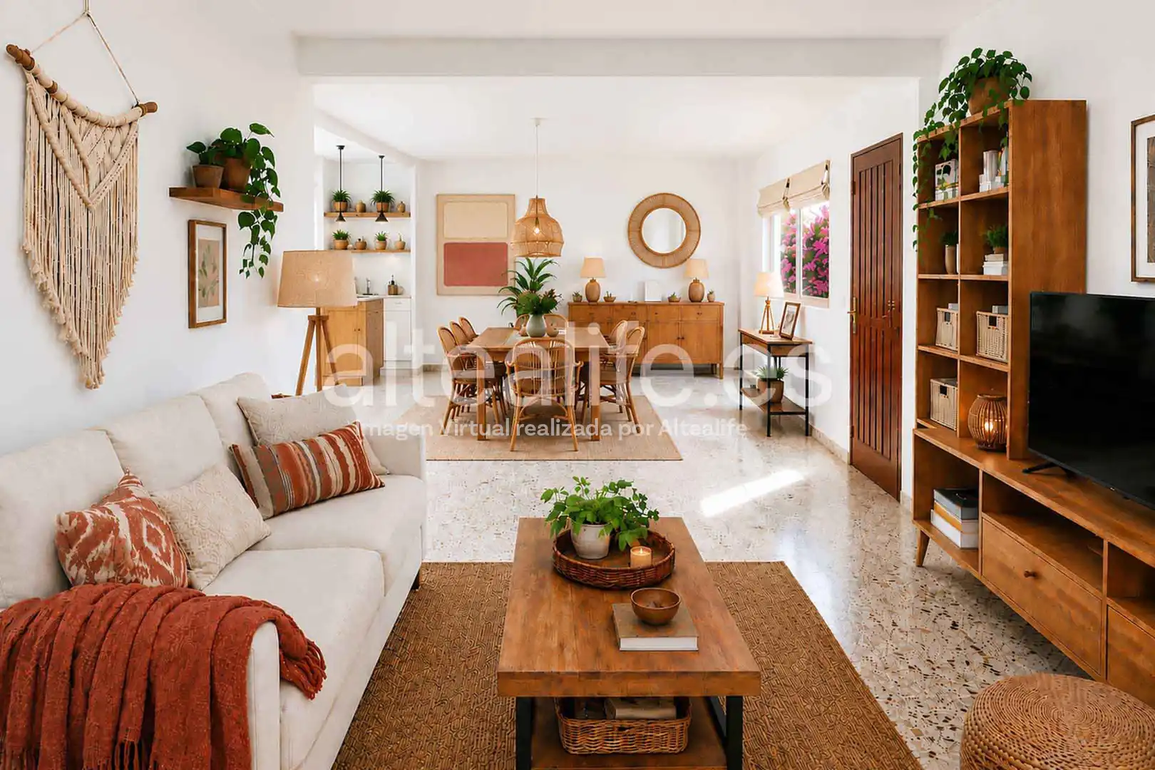 Sala de estar de Finca rústica en venta en Altea con Terraza, Trastero y Balcón