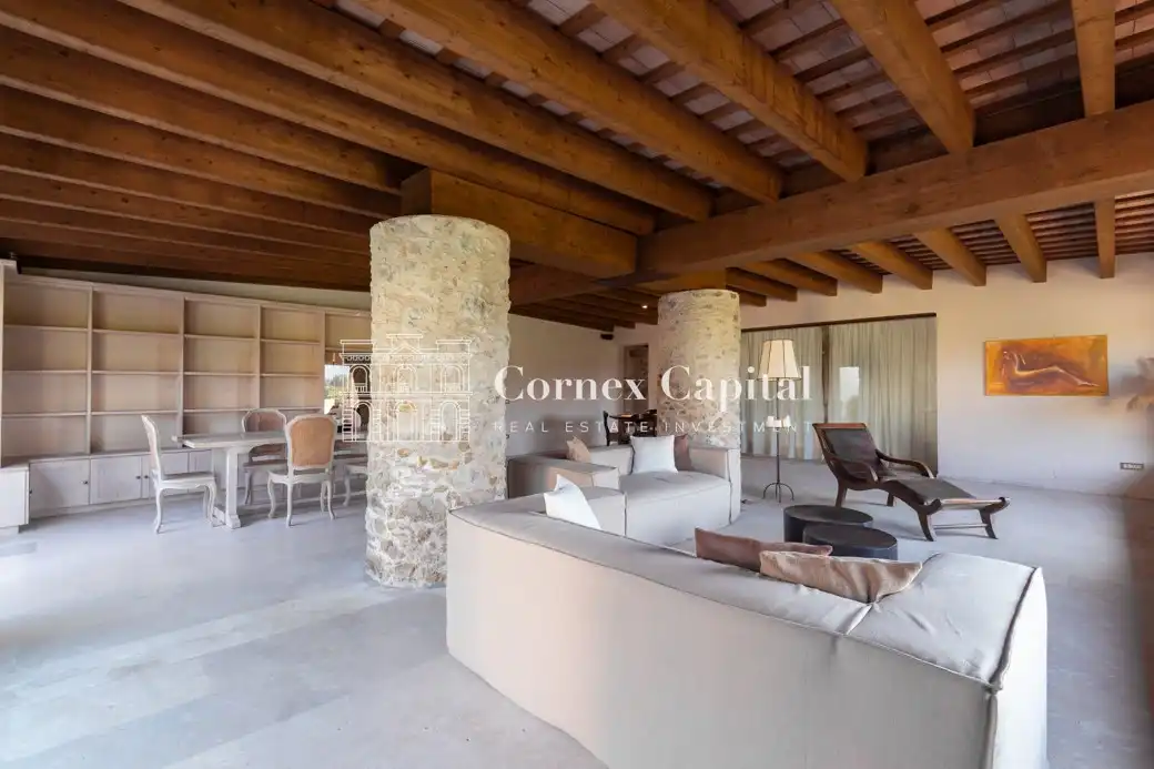 Sala de estar de Casa o chalet de alquiler en Pals con Jardín privado, Terraza y Piscina